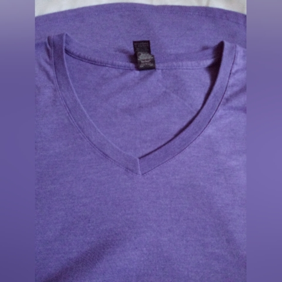 Anvil Tops - 2nd Purple shirt M